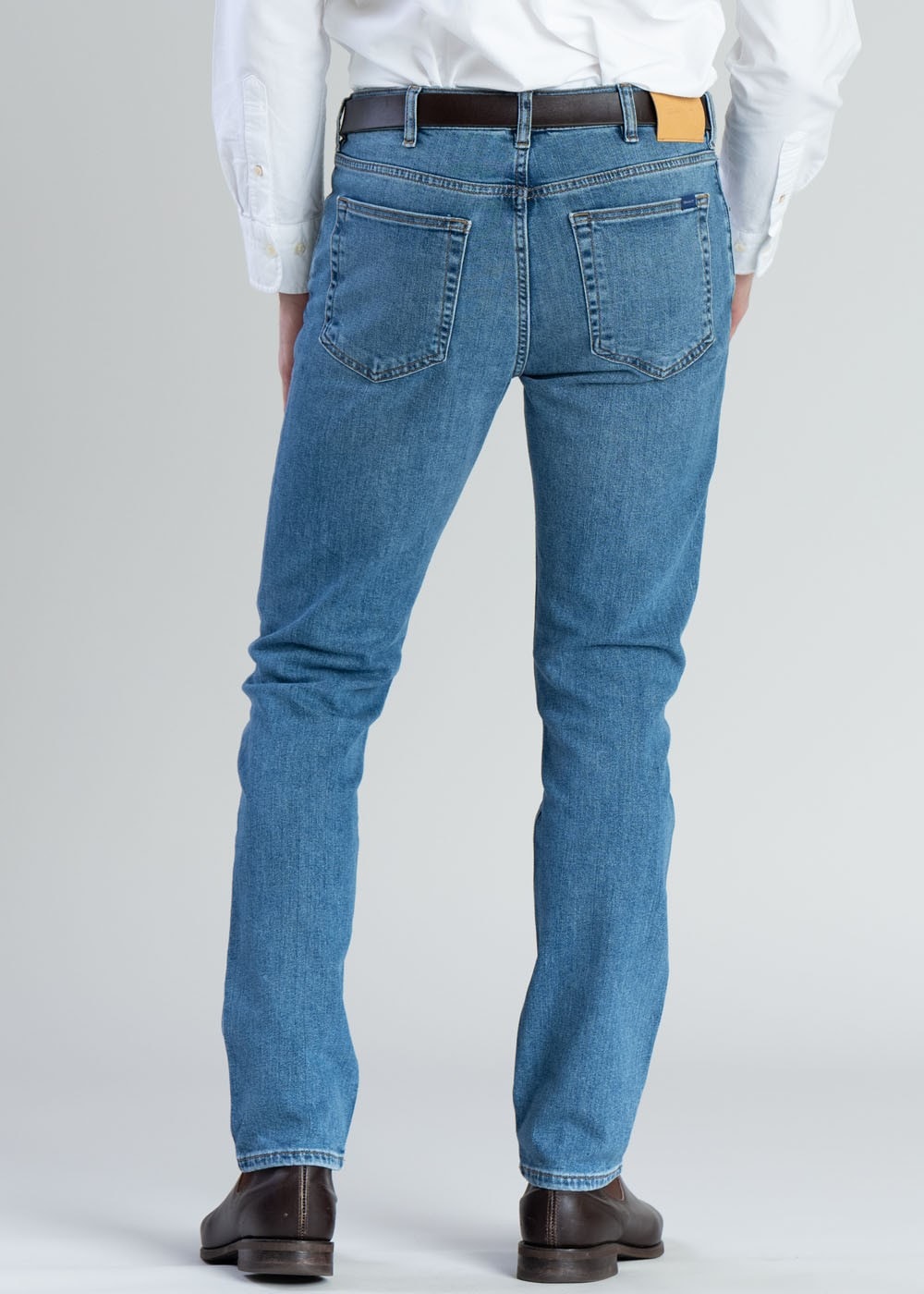 Arley Jeans - Mid Blue Worn In - 3