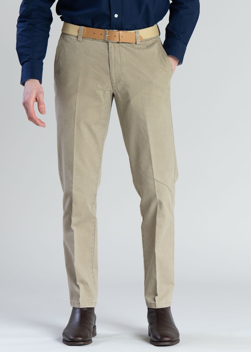 Longford Trousers - Stone - 1