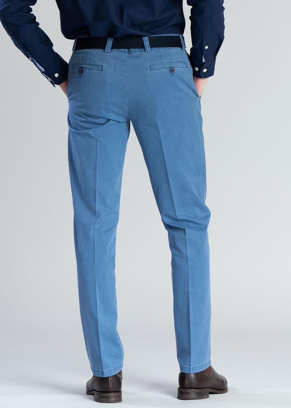 Longford Trousers - Airforce Blue - 2