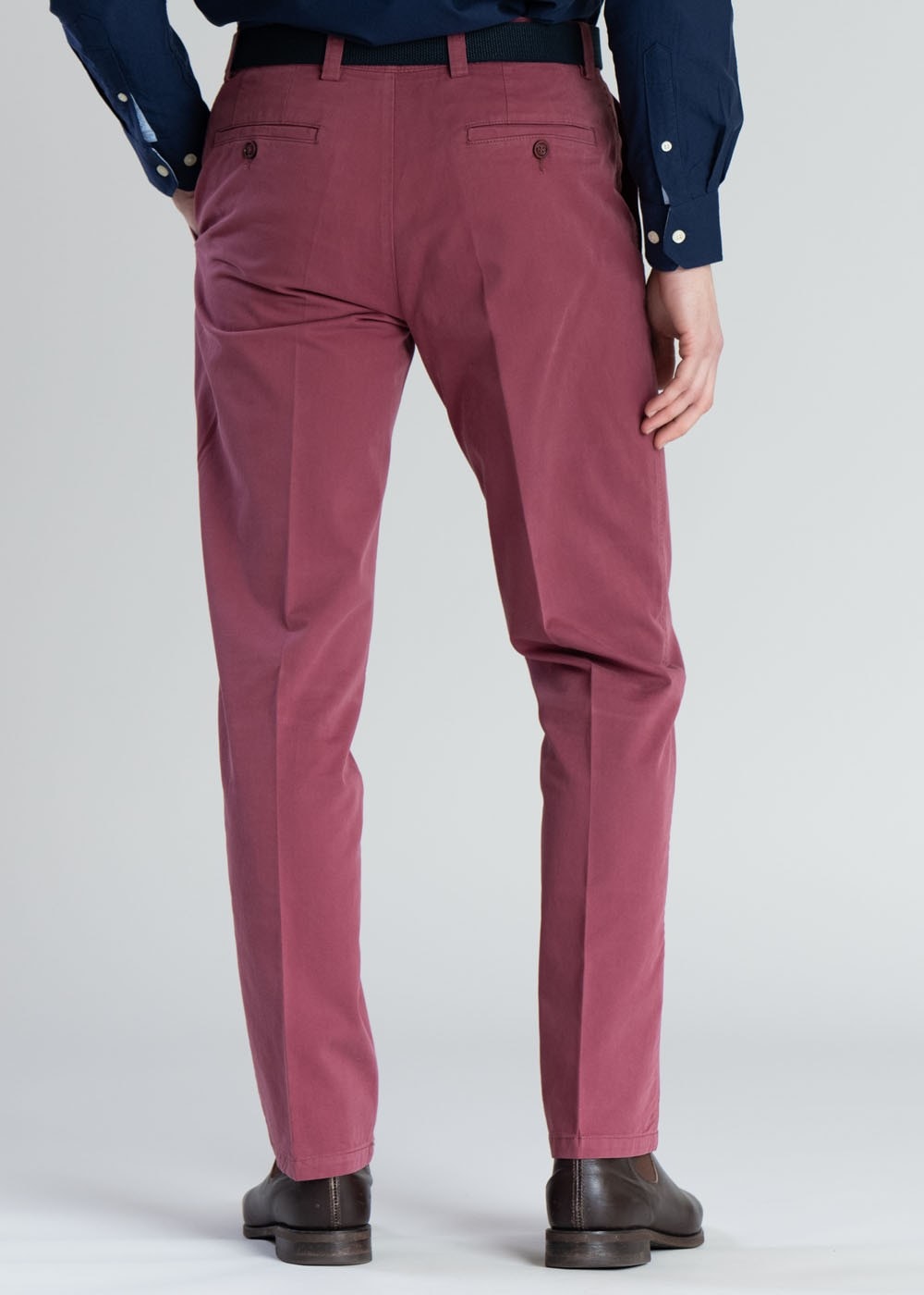 Longford Trousers - Cranberry - 3