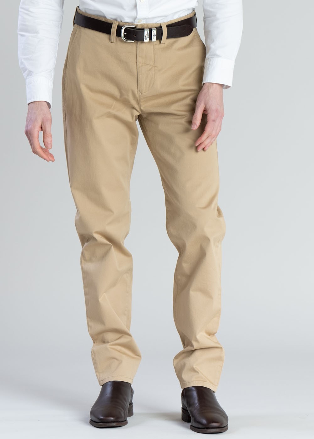 Allister Twill Chino - Dark Khaki - 1