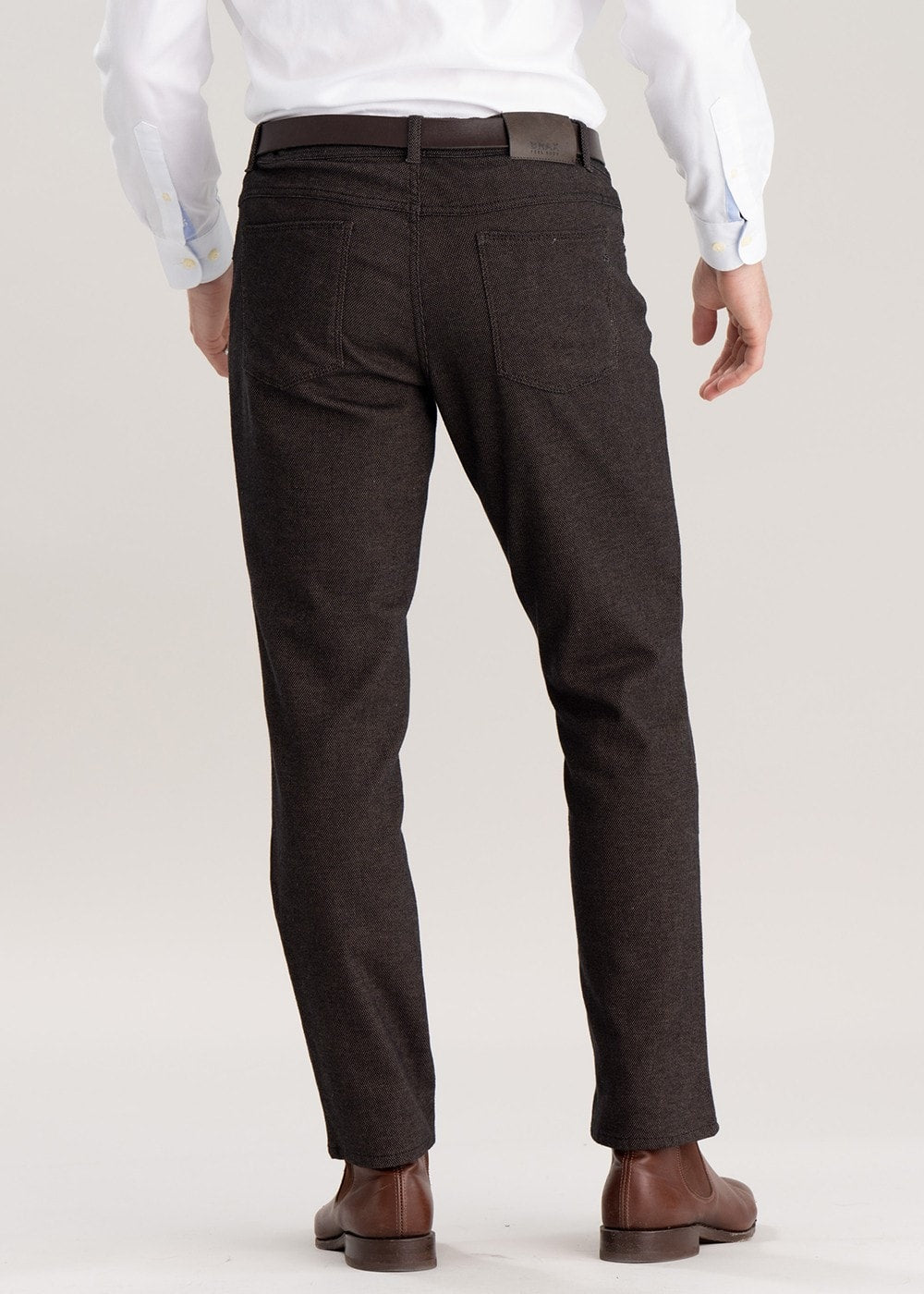 Wool Look Cooper Jean - Espresso - 2