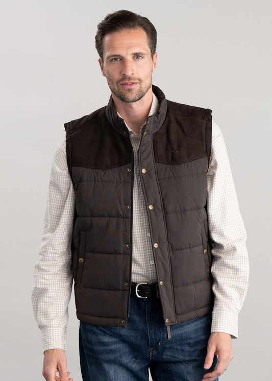 Carnarvon Vest - Chocolate - 1