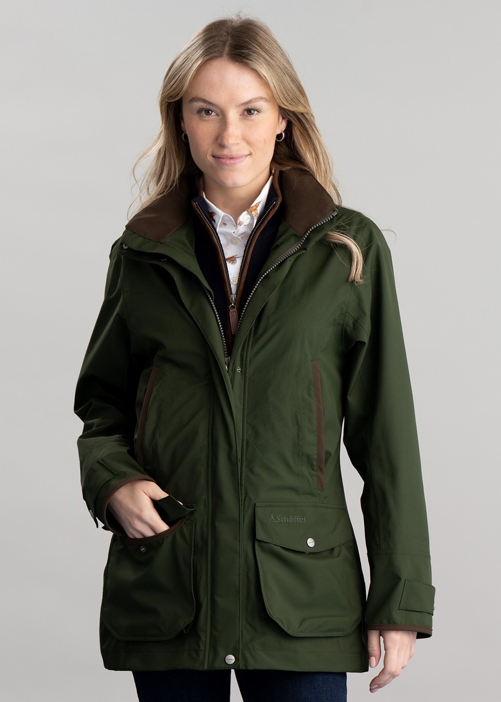 Teal Ultralight Coat - Forest - 2