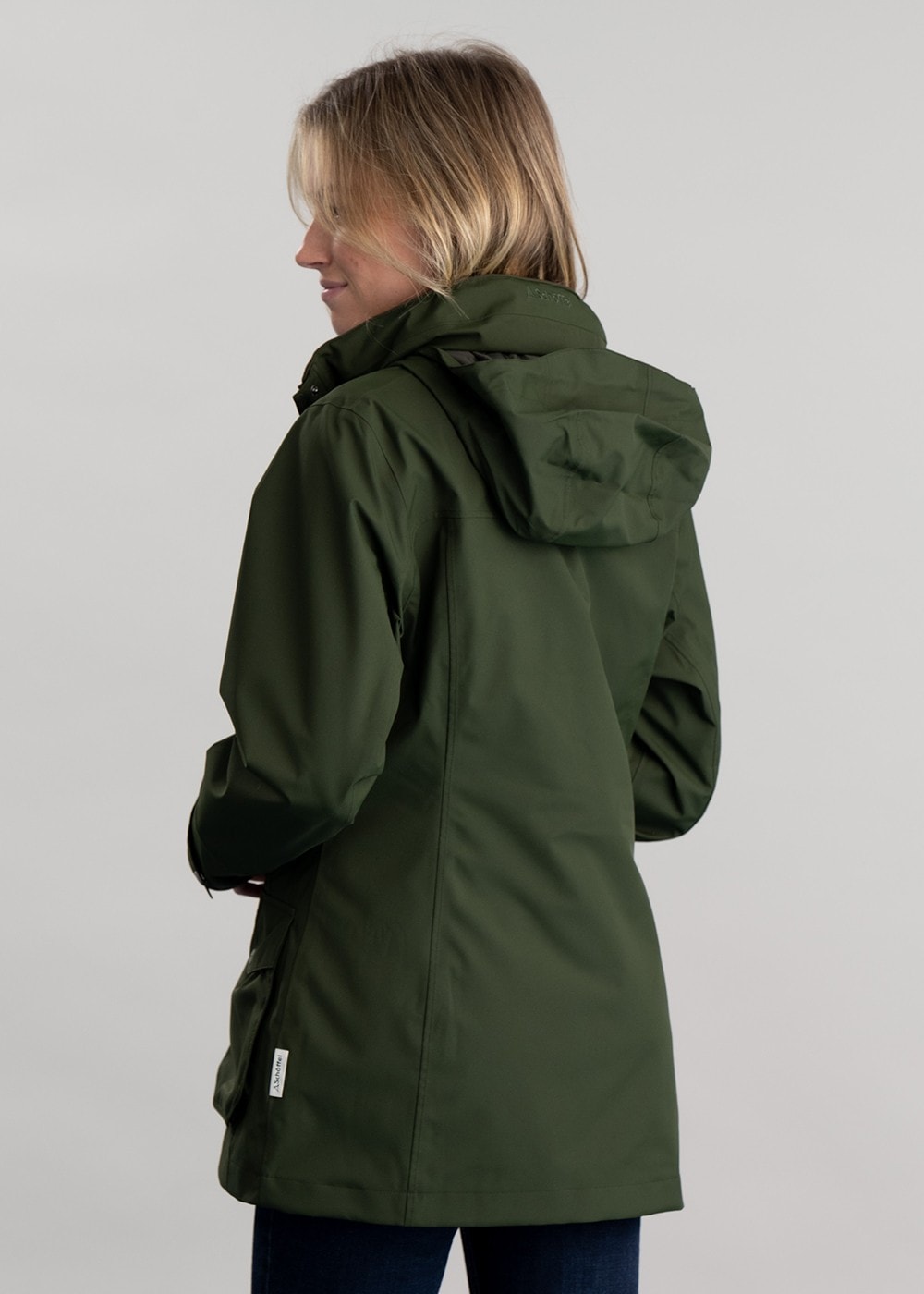 Teal Ultralight Coat - Forest - 3