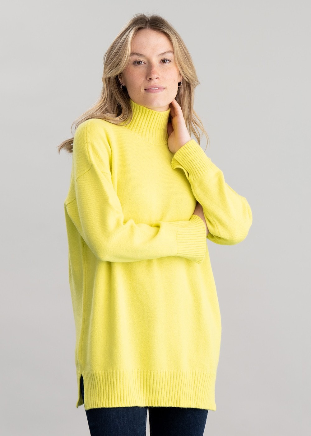 Gracelan High Neck - Lime - 1