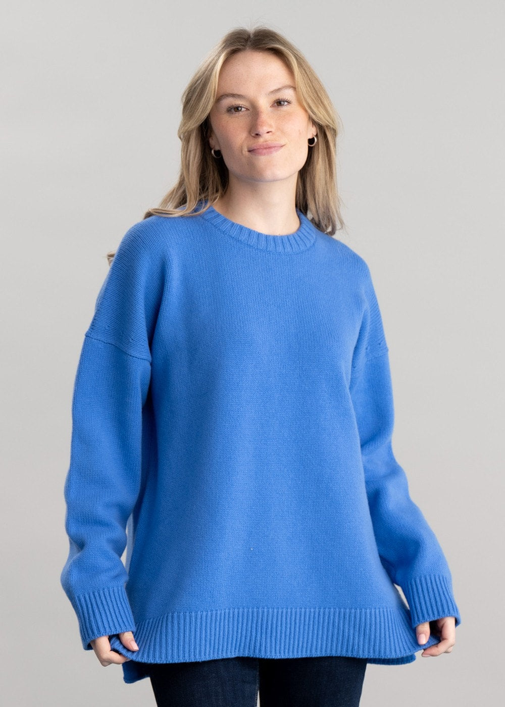 Waylen Crew Neck - Blue - 2