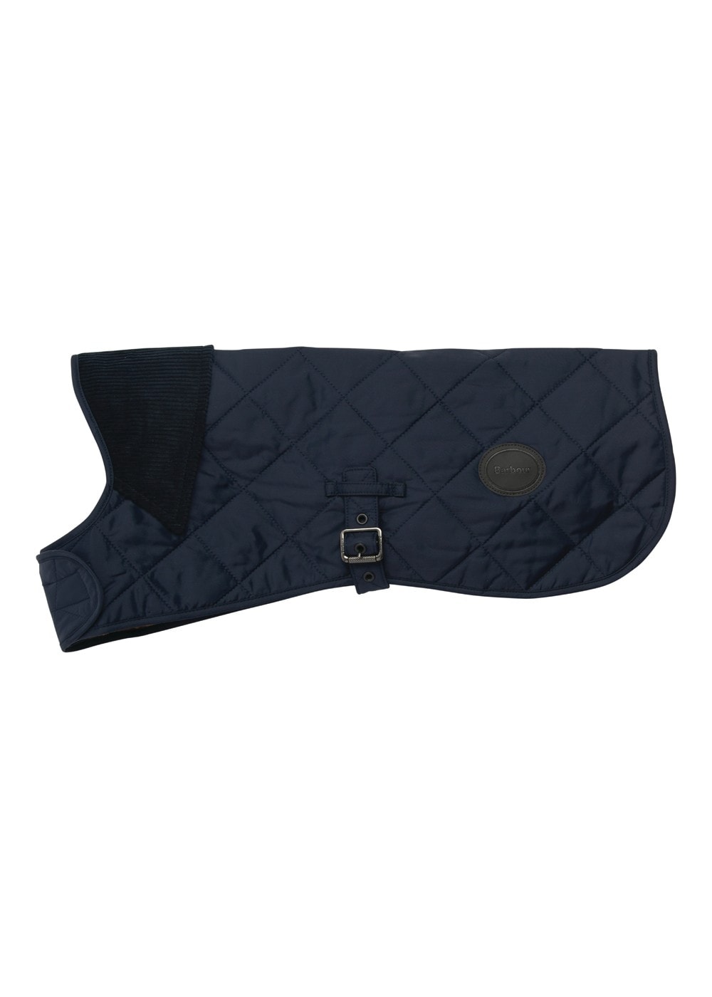 Quilted Dog Coat - Navy - 1