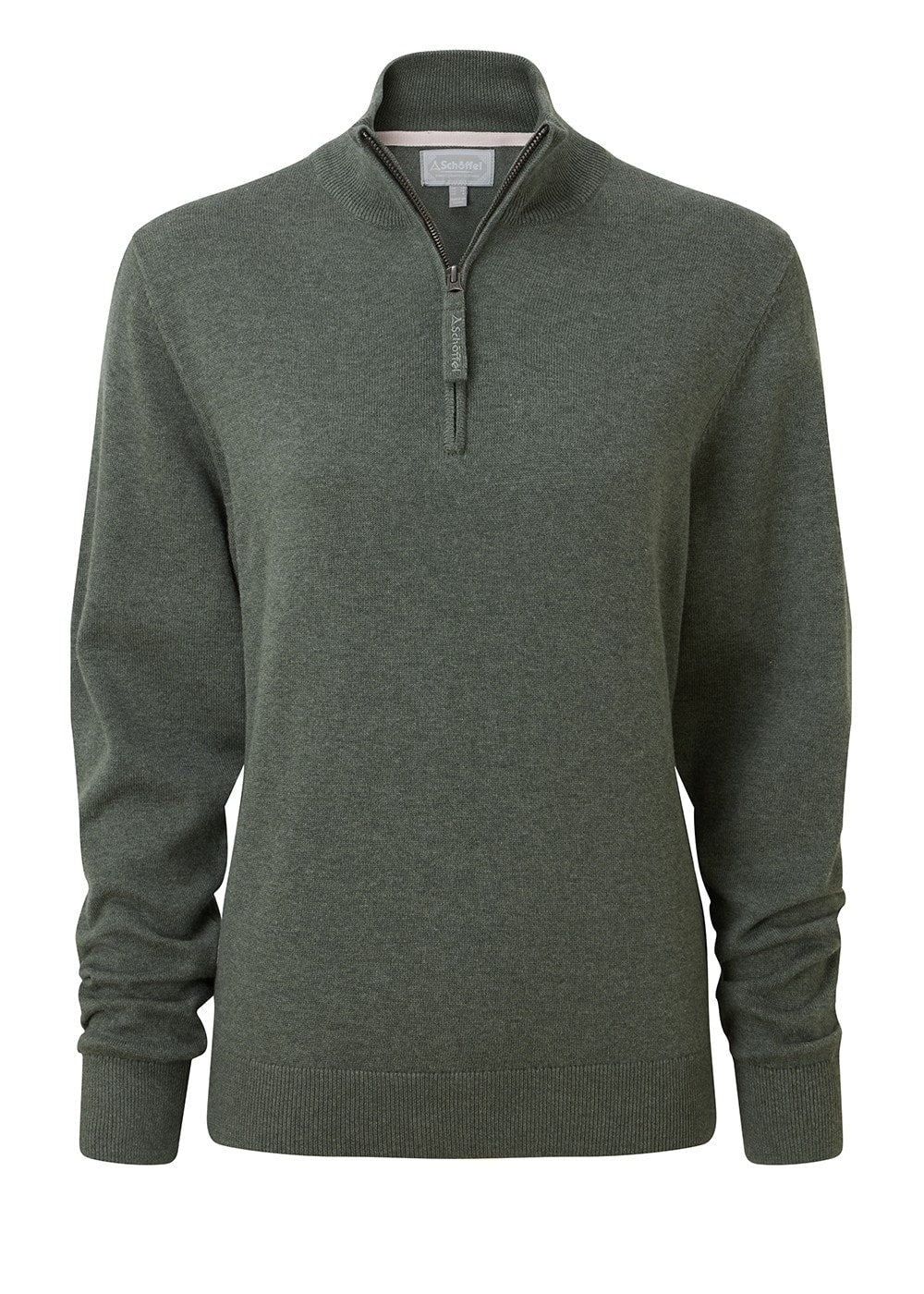 Polperro Pima 1/4 Zip - Country Green - 5