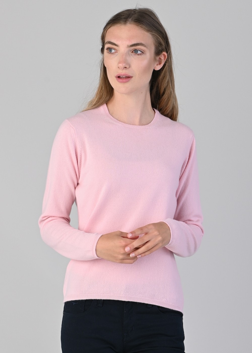 Millie Cashmere Crew Neck - Marshmallow - 2