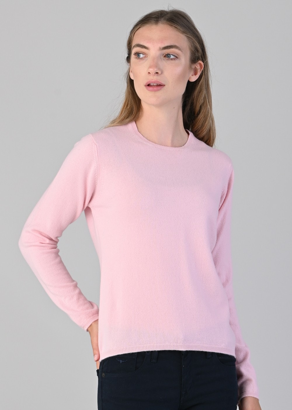 Millie Cashmere Crew Neck - Marshmallow - 3