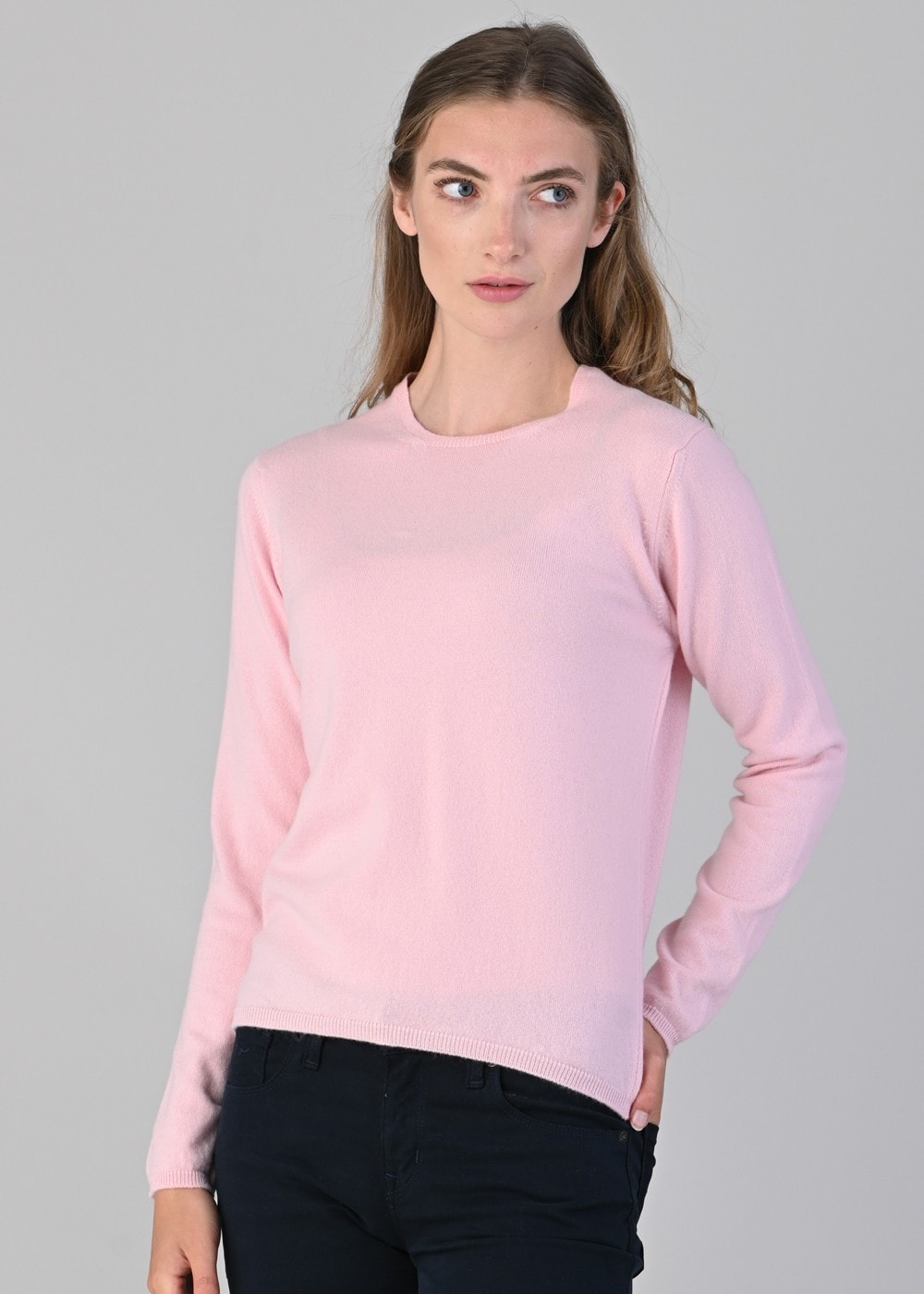 Millie Cashmere Crew Neck - Marshmallow - 4