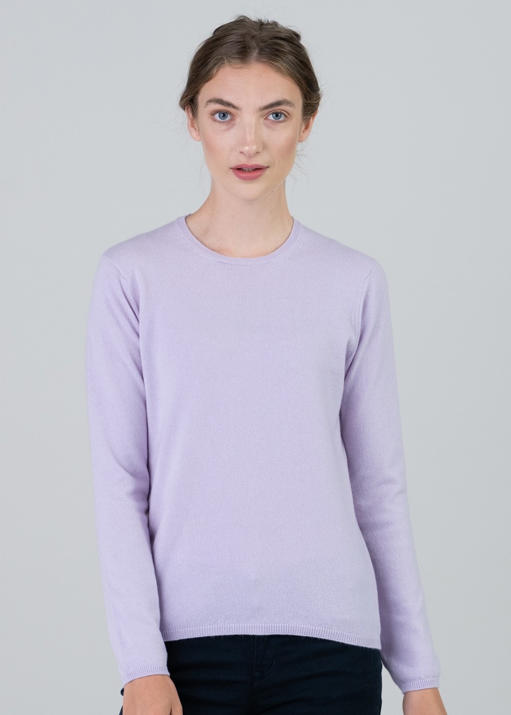 Millie Cashmere Crew Neck - Freesia - 2