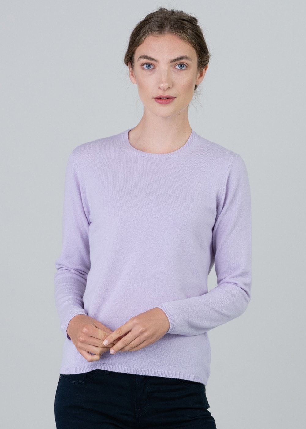 Millie Cashmere Crew Neck - Freesia - 4