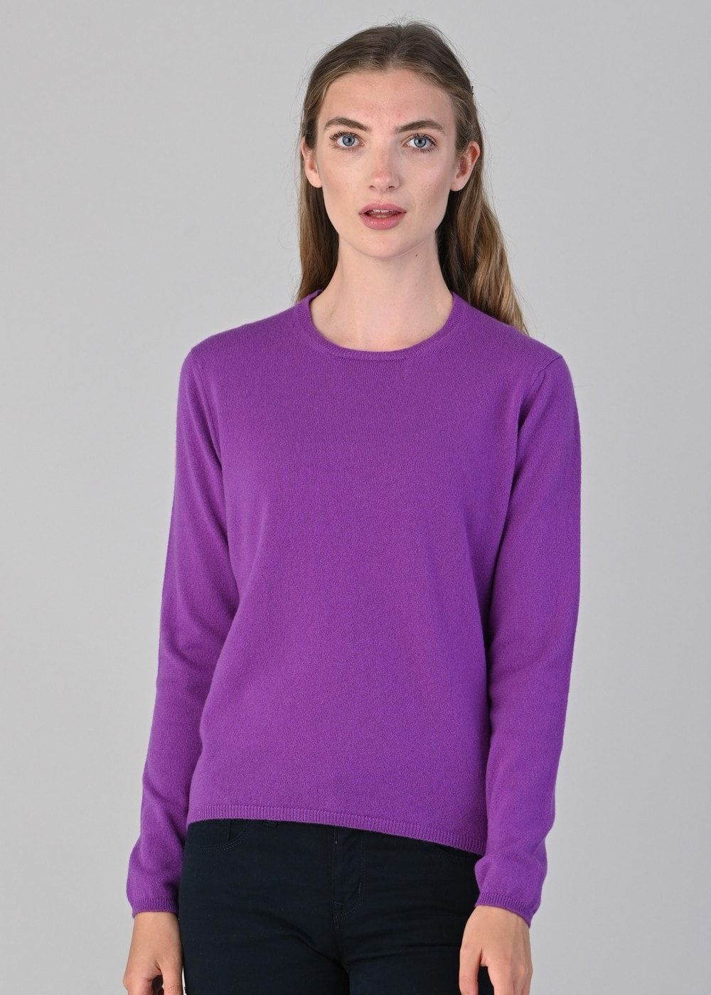 Millie Cashmere Crew Neck - Sari - 3