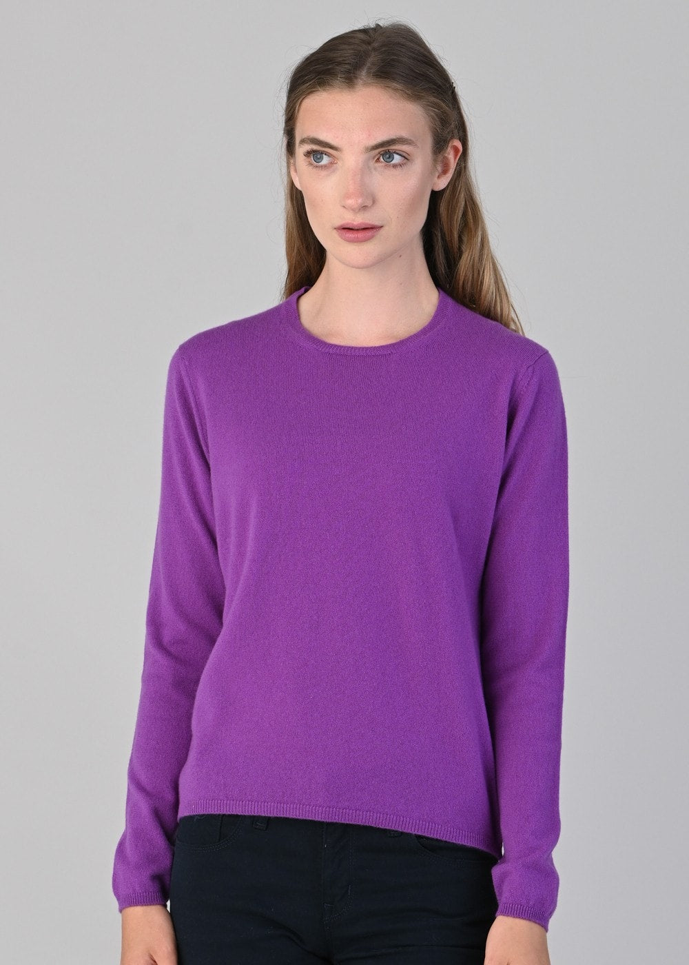 Millie Cashmere Crew Neck - Sari - 4