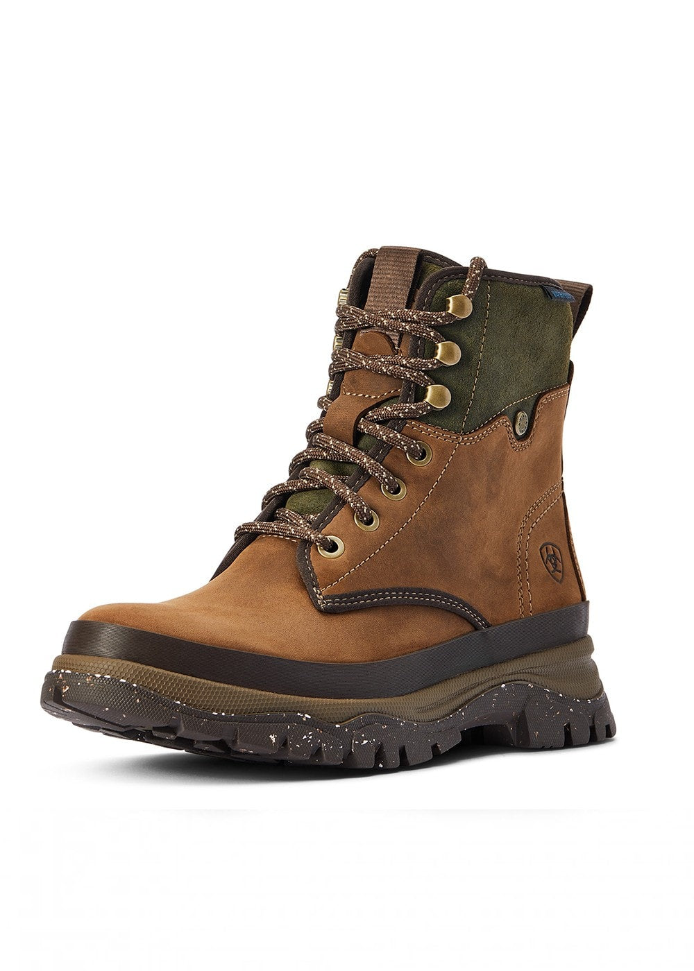 Moresby H2O Boots - Distressed Brown and Olive - 1