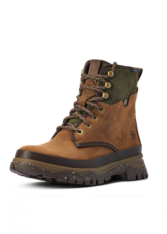 Moresby H2O Boots - Distressed Brown and Olive - 1