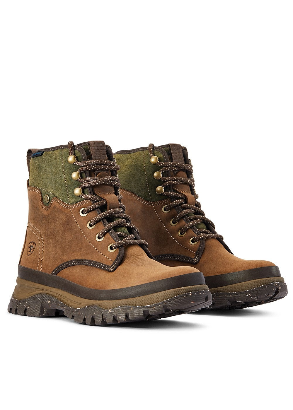 Moresby H2O Boots - Distressed Brown and Olive - 2