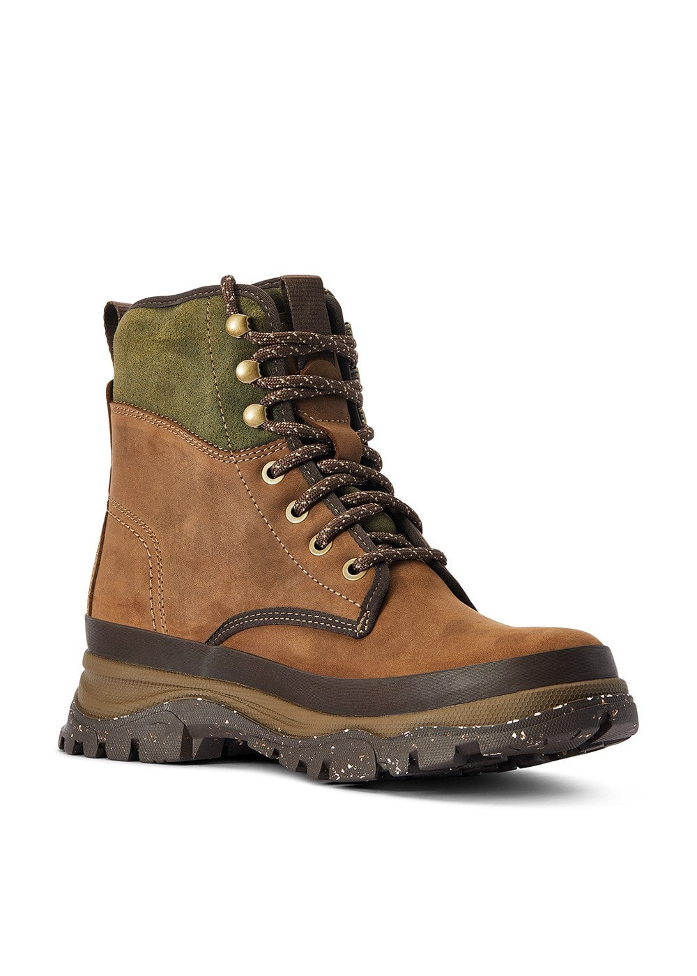 Moresby H2O Boots - Distressed Brown and Olive - 3