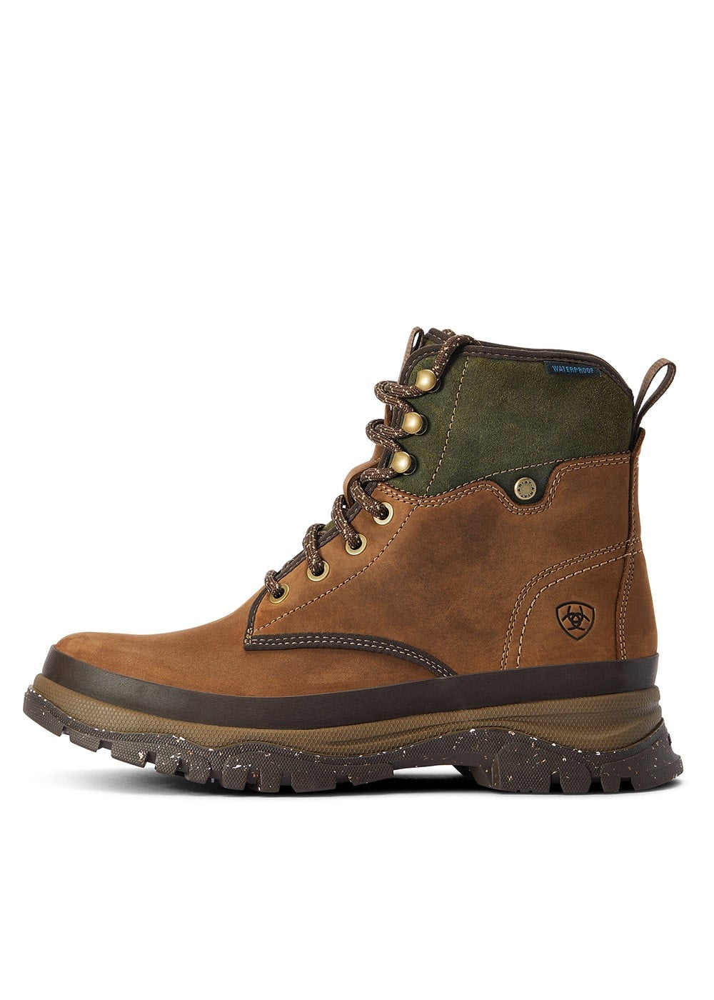 Moresby H2O Boots - Distressed Brown and Olive - 4