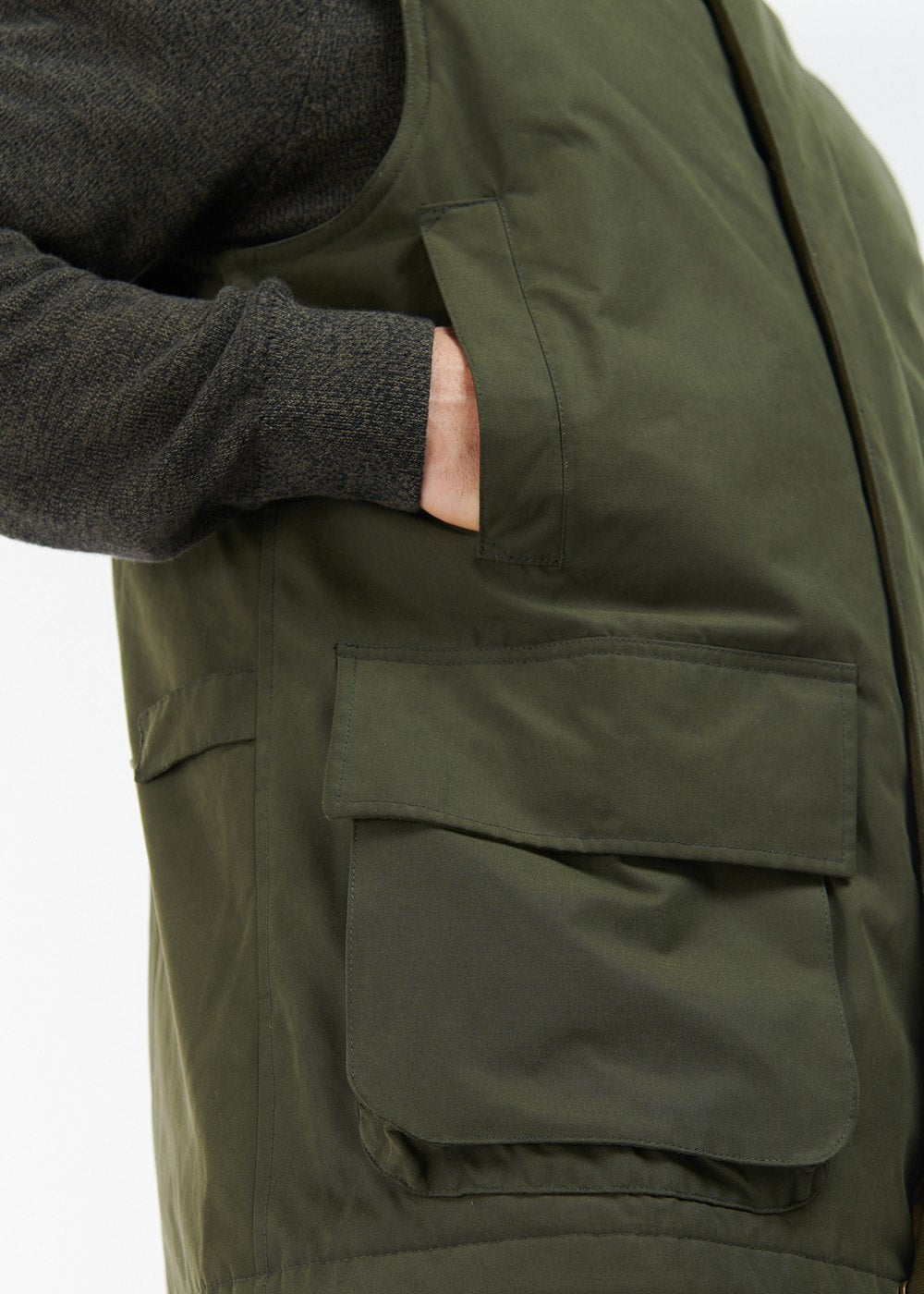 Farringdon Gilet - Olive - 7