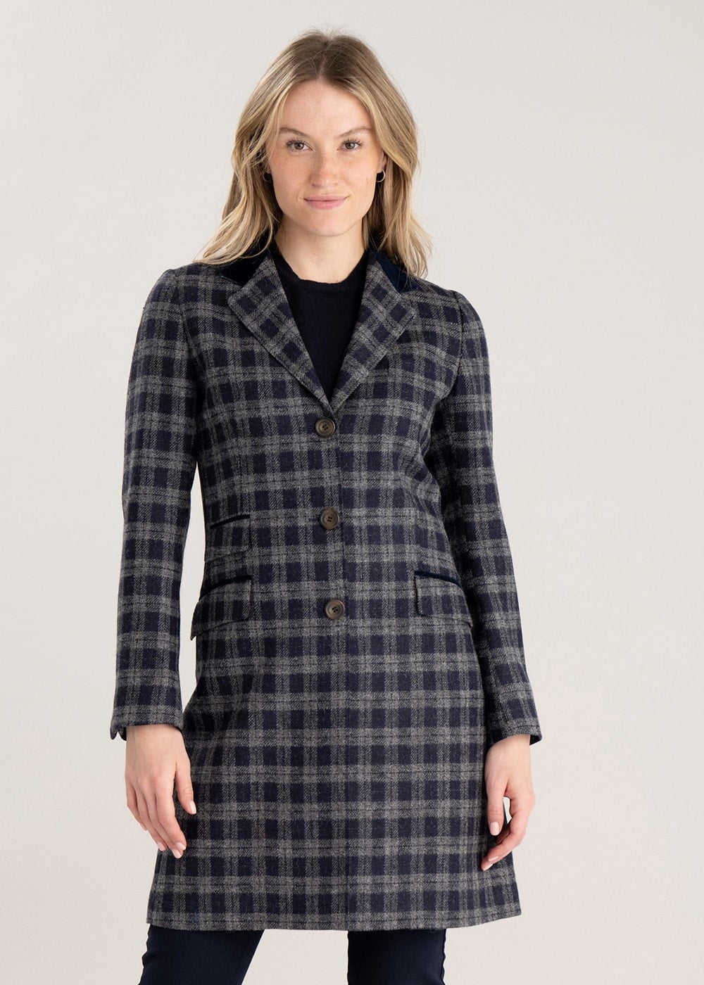 Claremont Coat - Whitley Check - 10