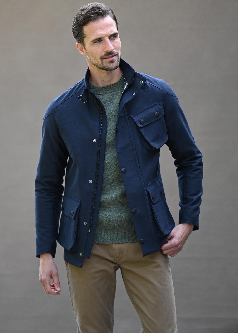 Enfield Jacket - Navy Jungle - 2