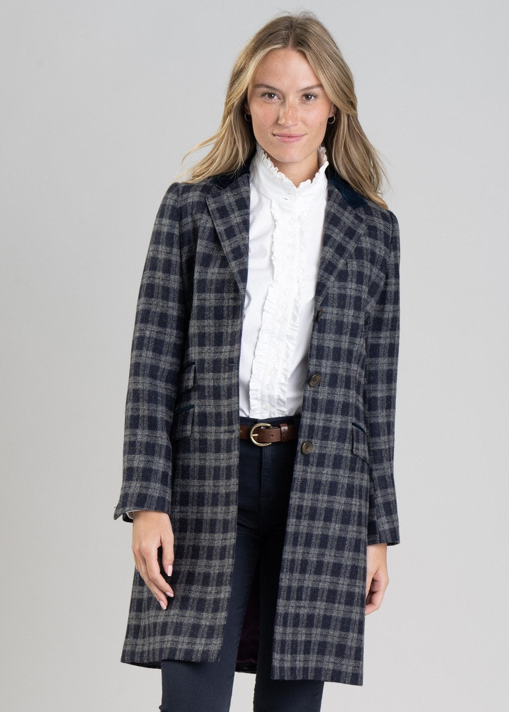 Claremont Coat - Whitley Check - 1