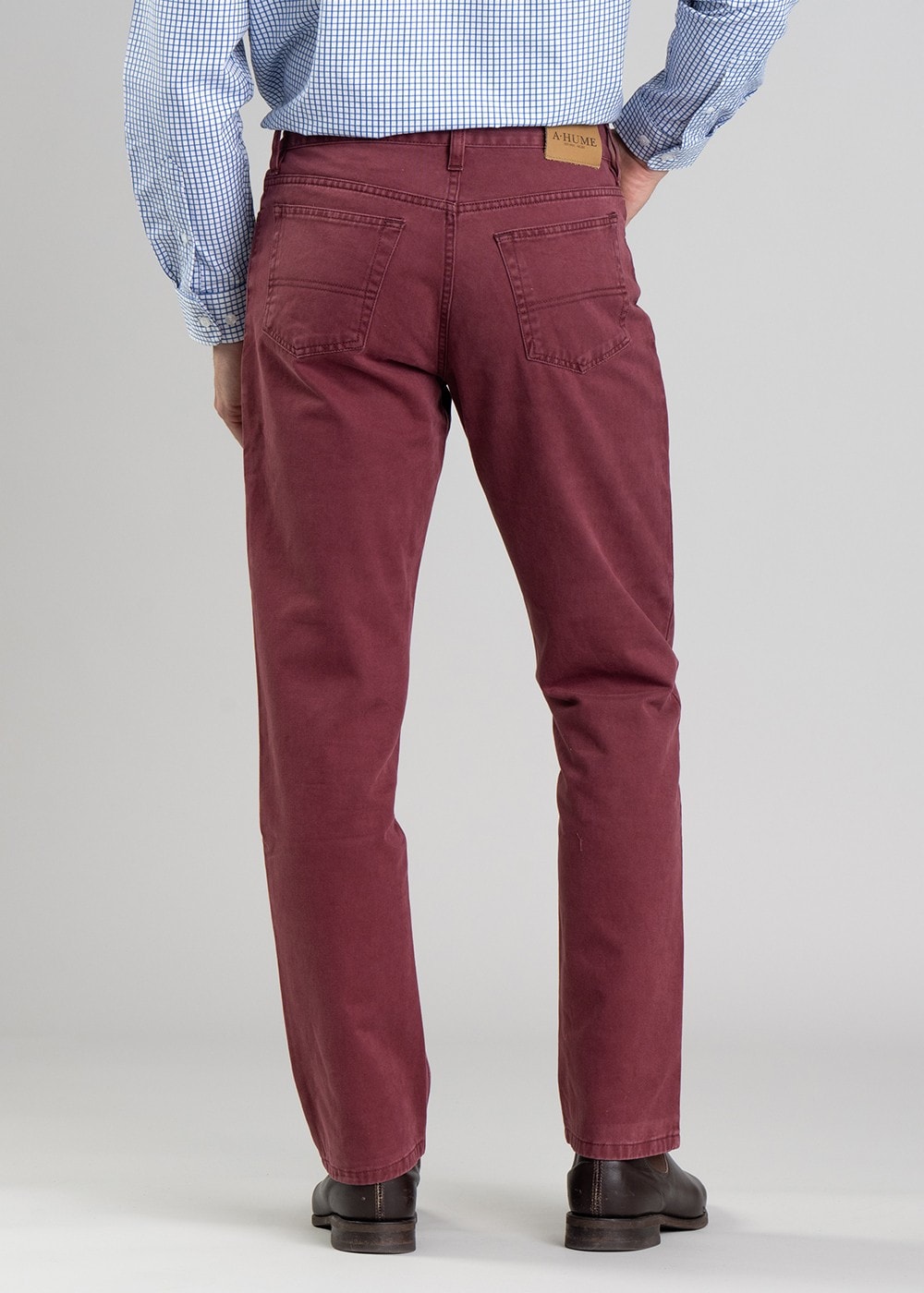 Eco-Landye Twill Jeans - Mulberry - 4