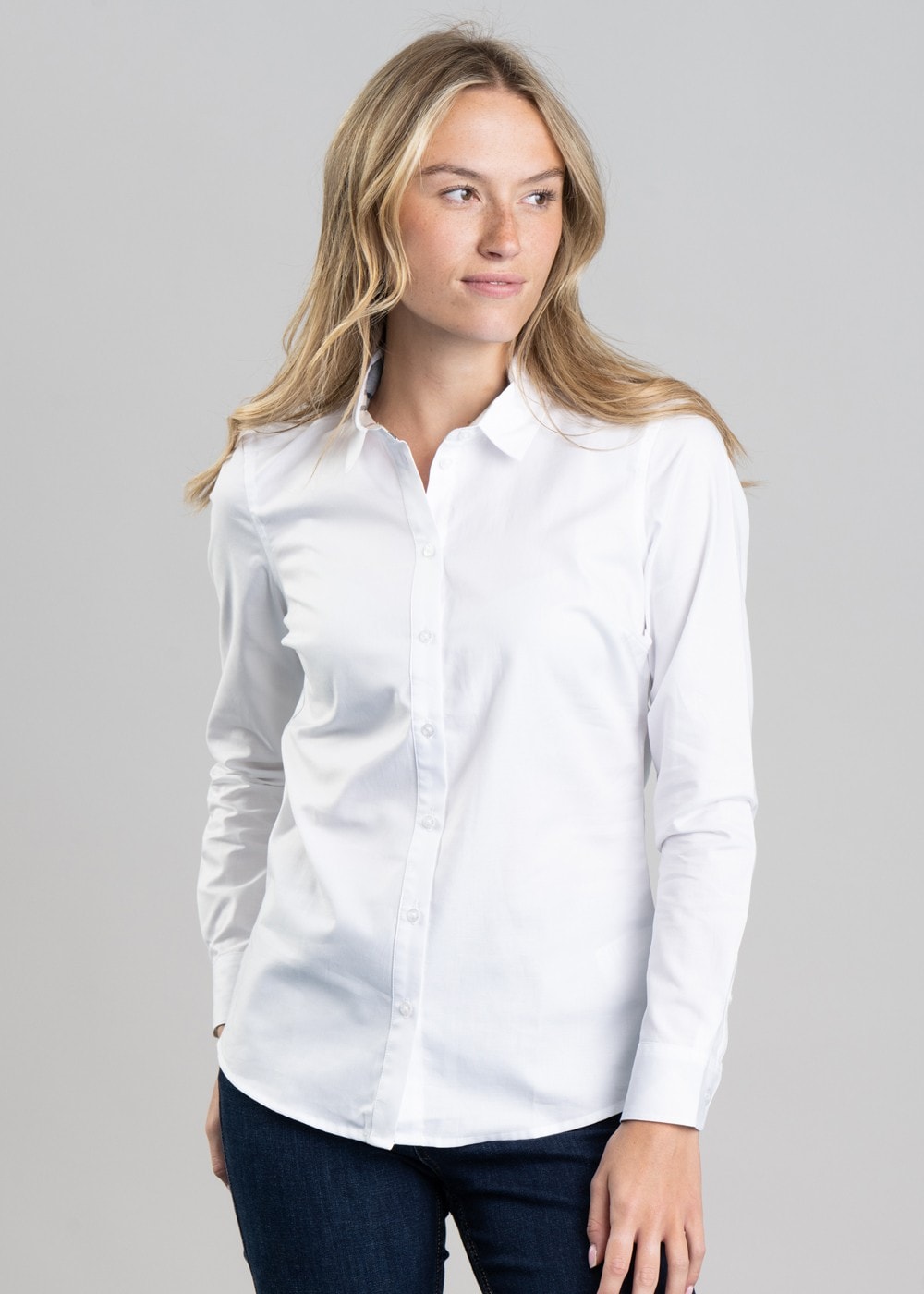 Derwent Shirt - White and Rosewood - 2