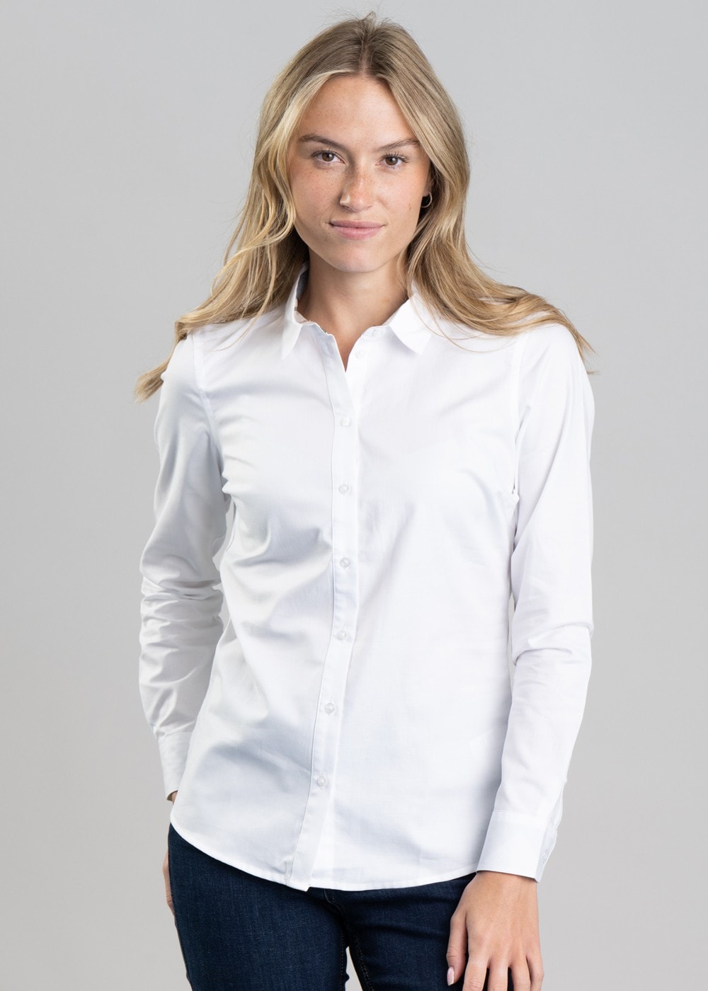 Derwent Shirt - White and Rosewood - 3