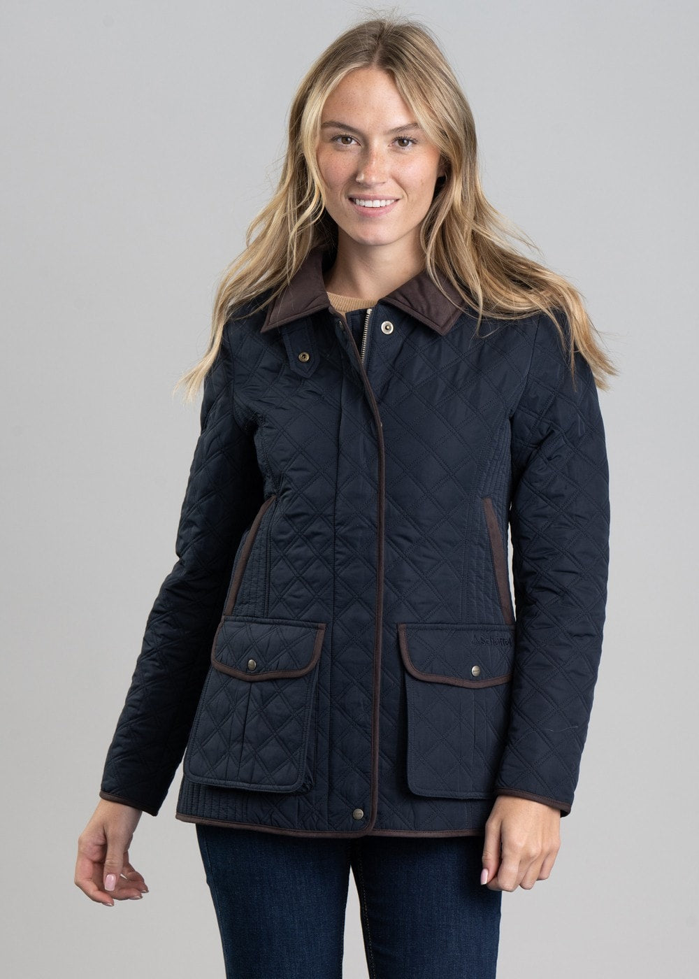 Lilymere Quilt Jacket - Midnight - 1