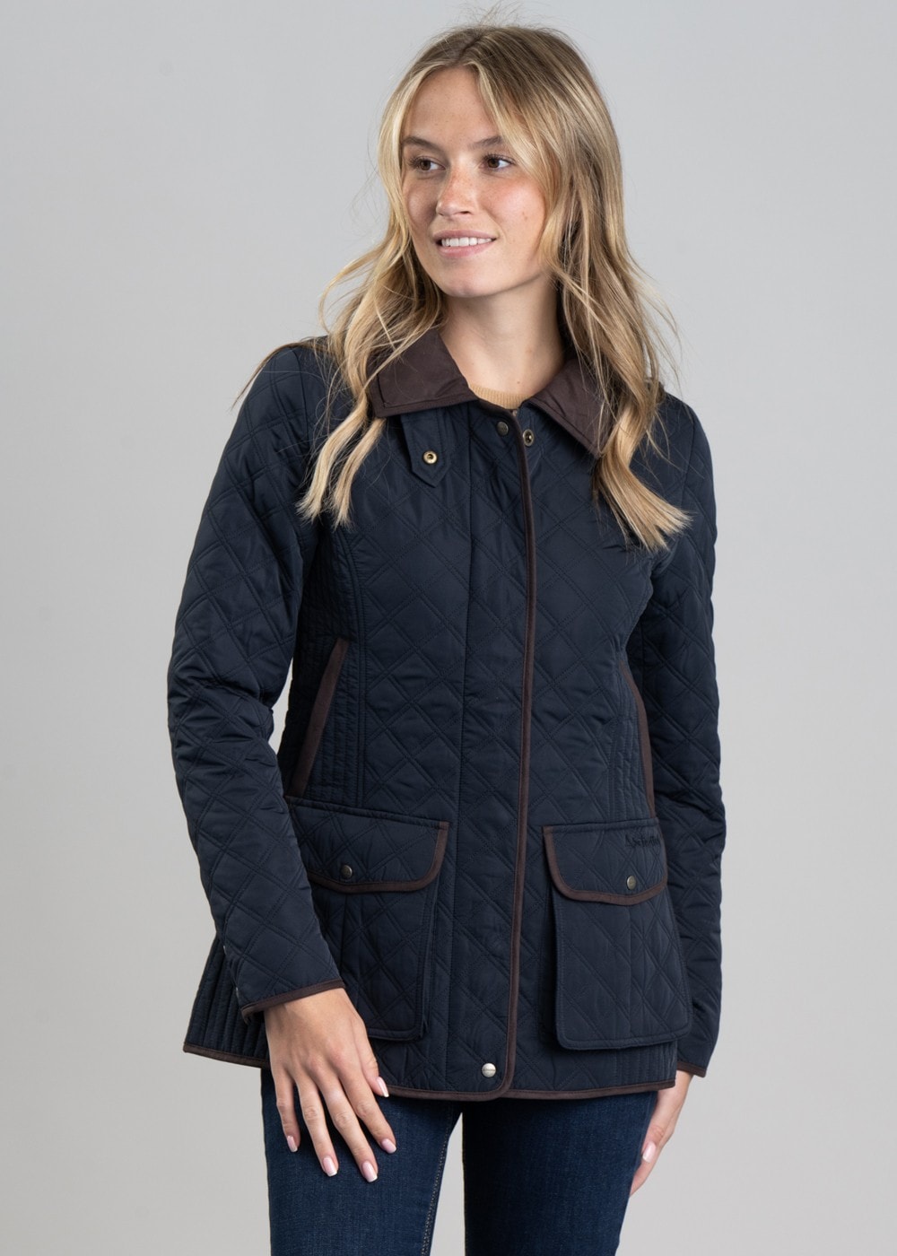 Lilymere Quilt Jacket - Midnight - 3