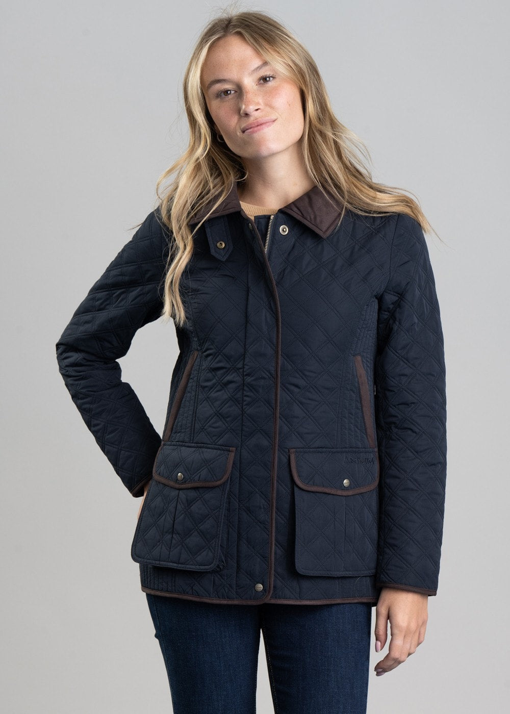 Lilymere Quilt Jacket - Midnight - 4