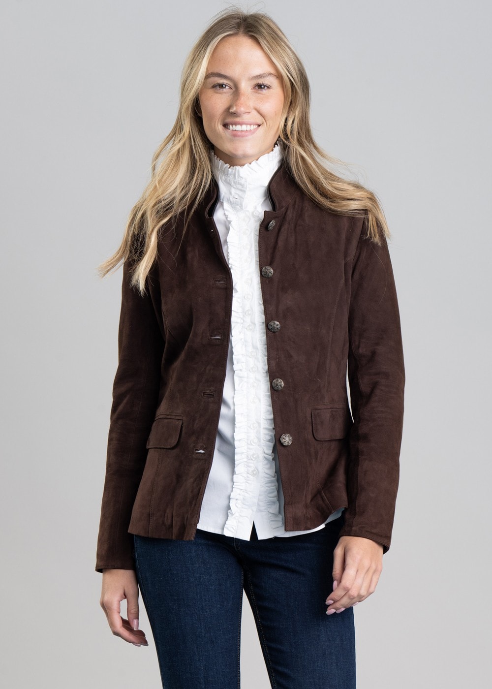 Emily Jacket - Brown - 1