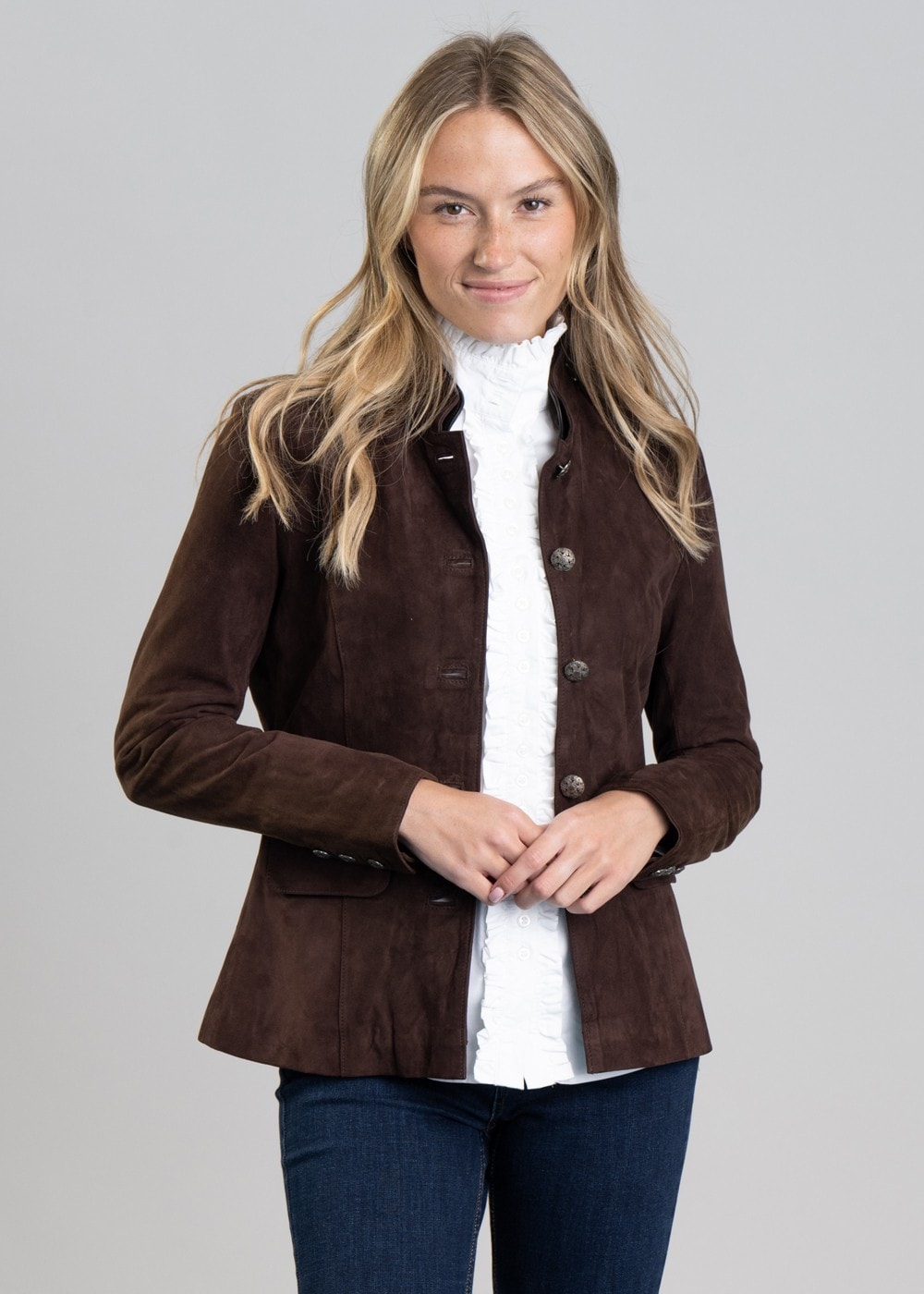 Emily Jacket - Brown - 3