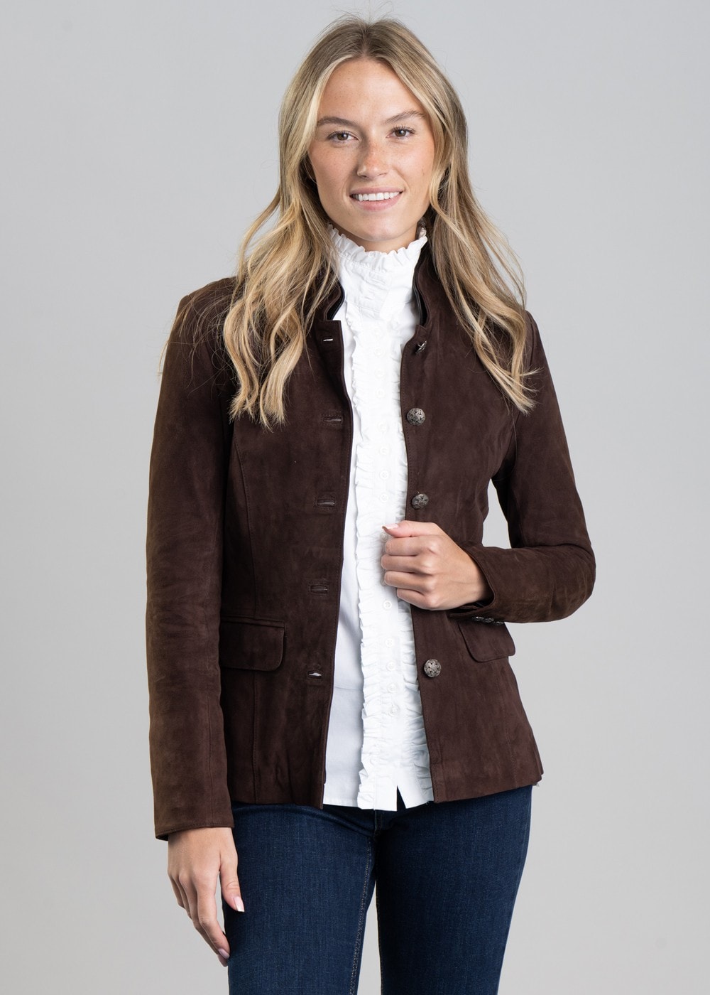 Emily Jacket - Brown - 8