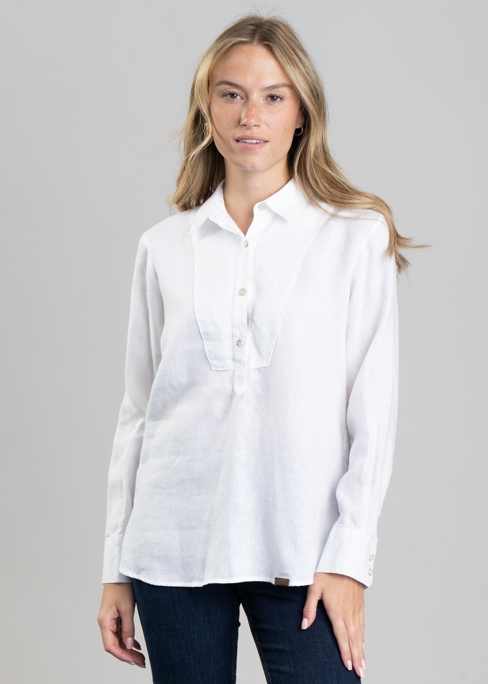 Cazadero Blouse - White - 1