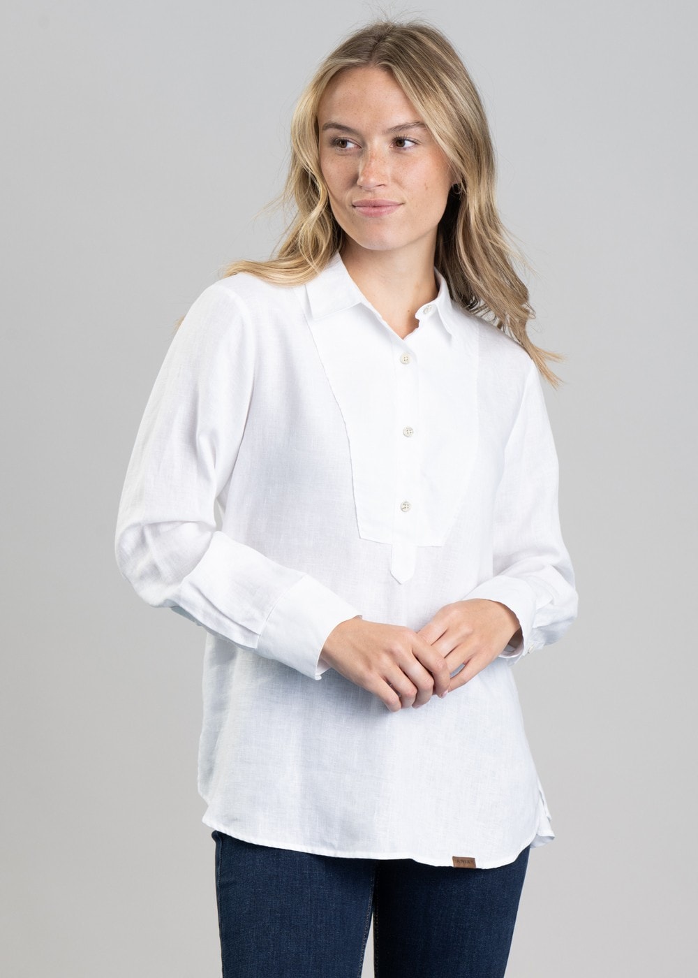 Cazadero Blouse - White - 4