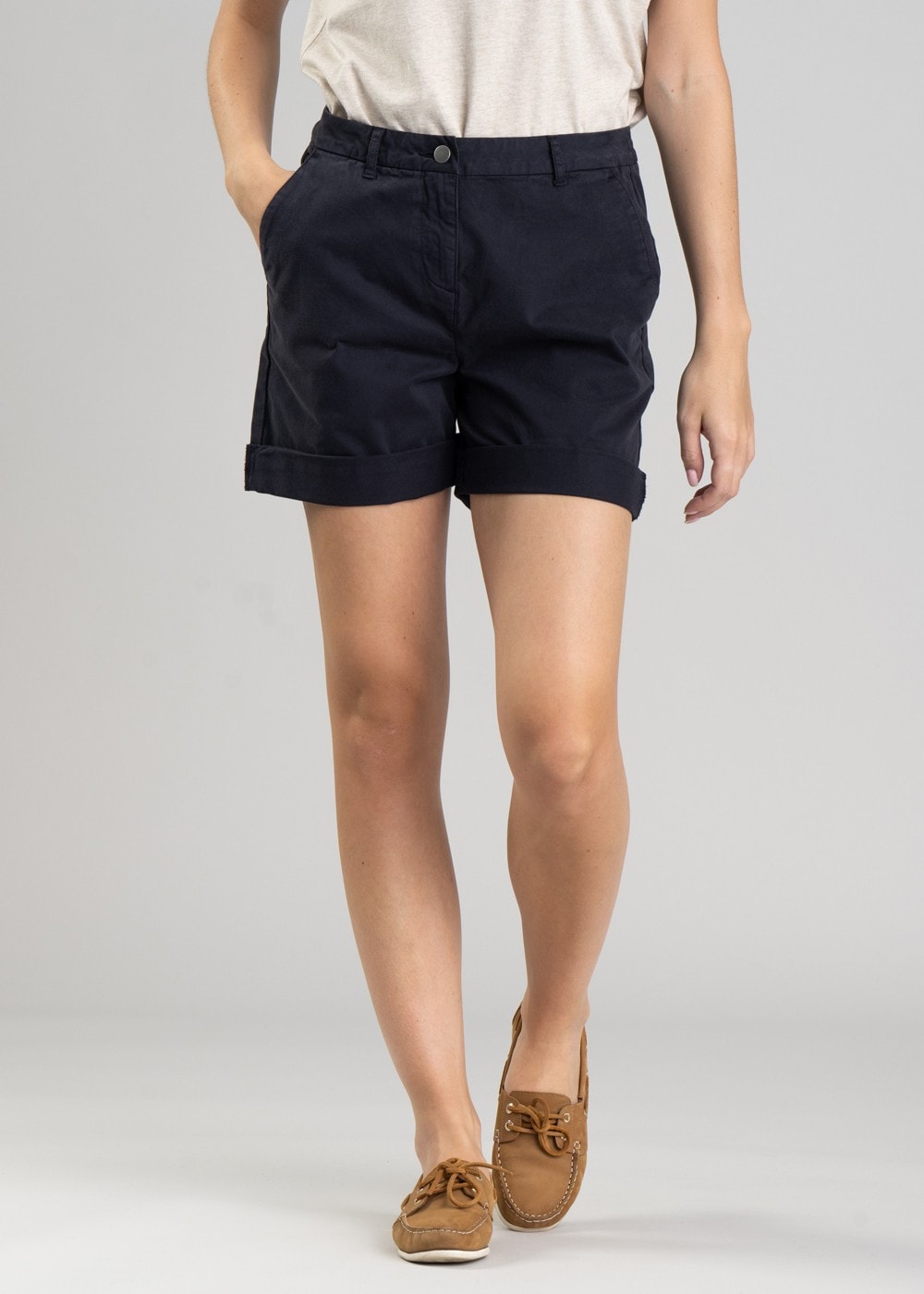 Chino Shorts - Navy - 3