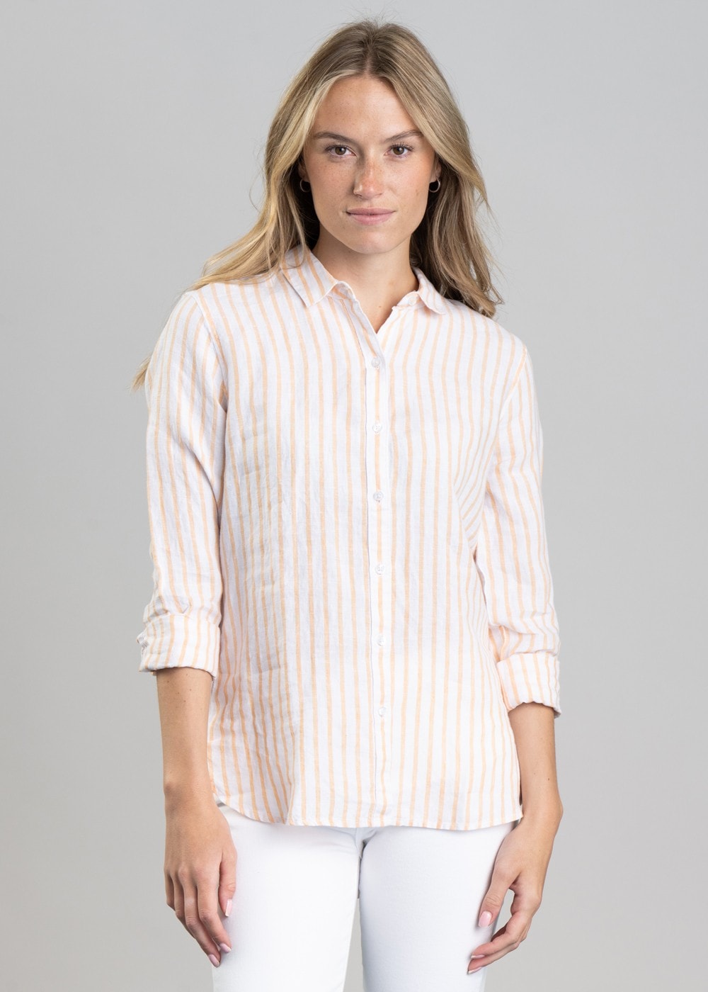 Marine Shirt - Papaya - 1