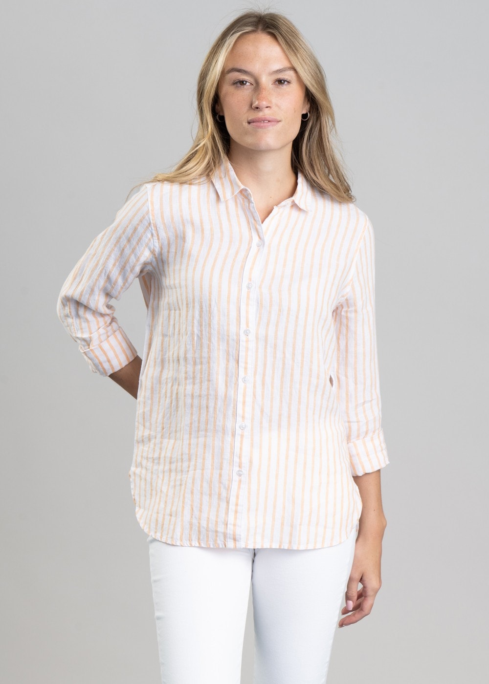 Marine Shirt - Papaya - 2