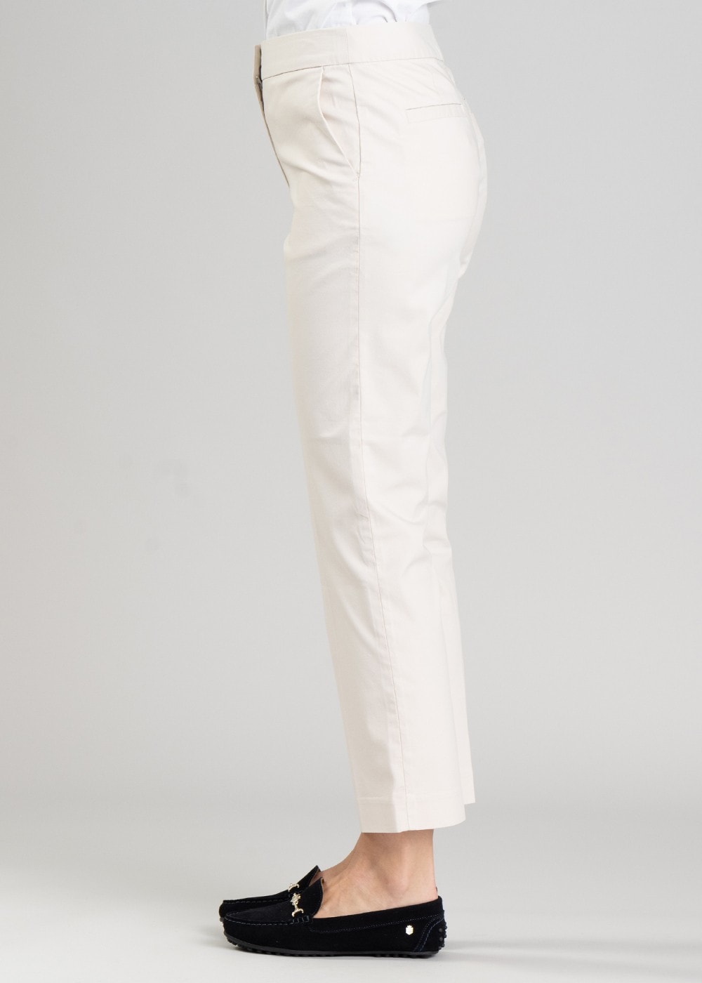 Slim Trousers - Putty - 2