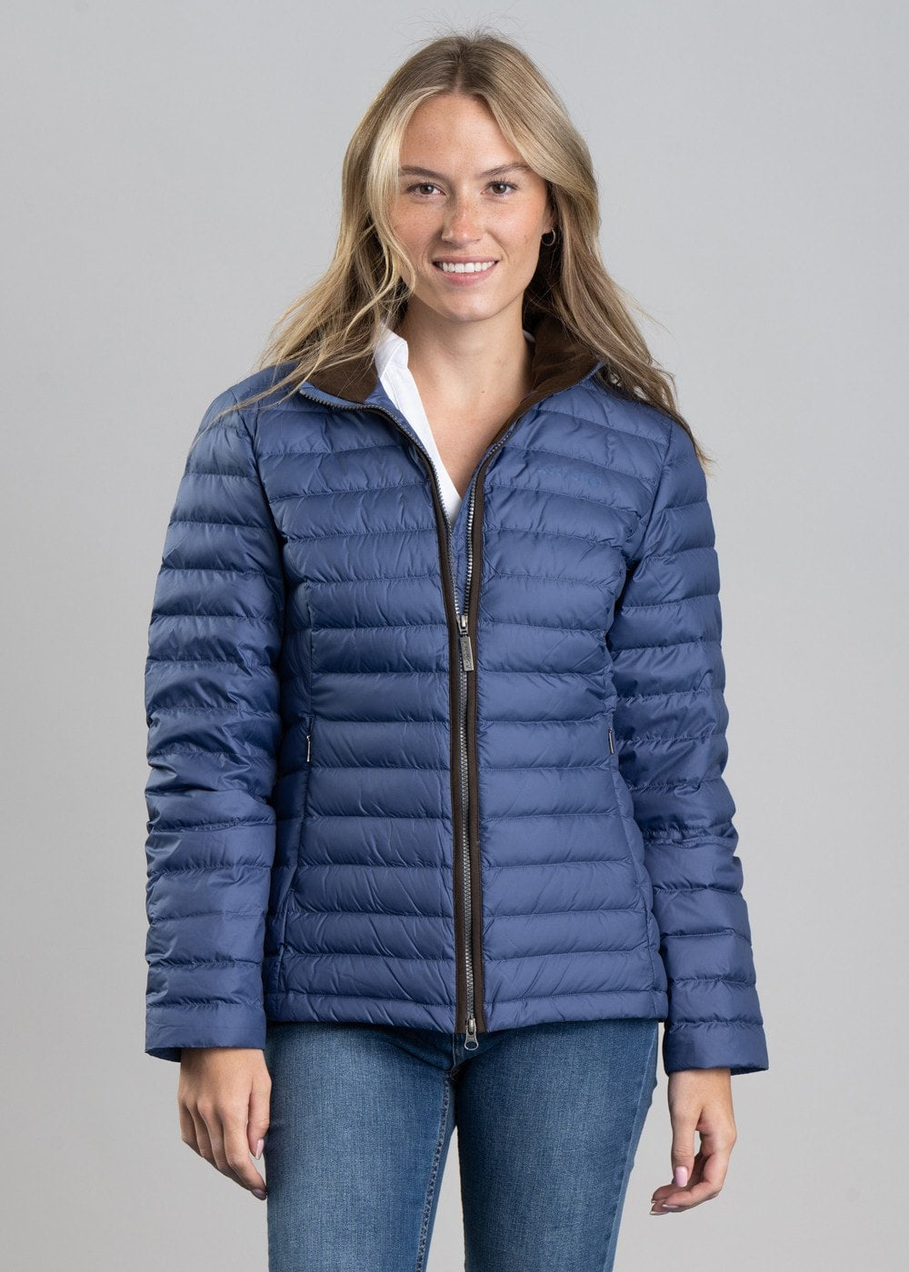 Hambleton Down Jacket - Stone Blue - 1