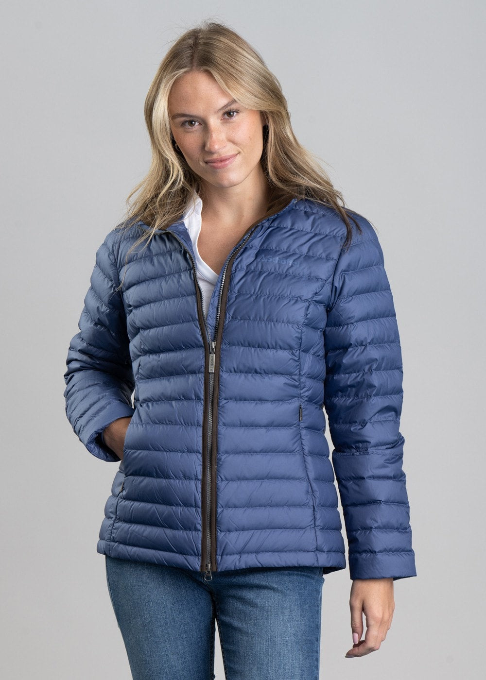 Hambleton Down Jacket - Stone Blue - 4