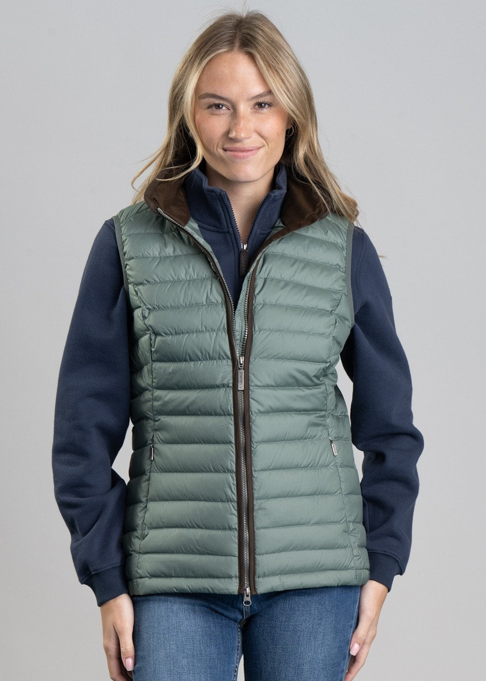 Launde Down Gilet - Laurel - 4