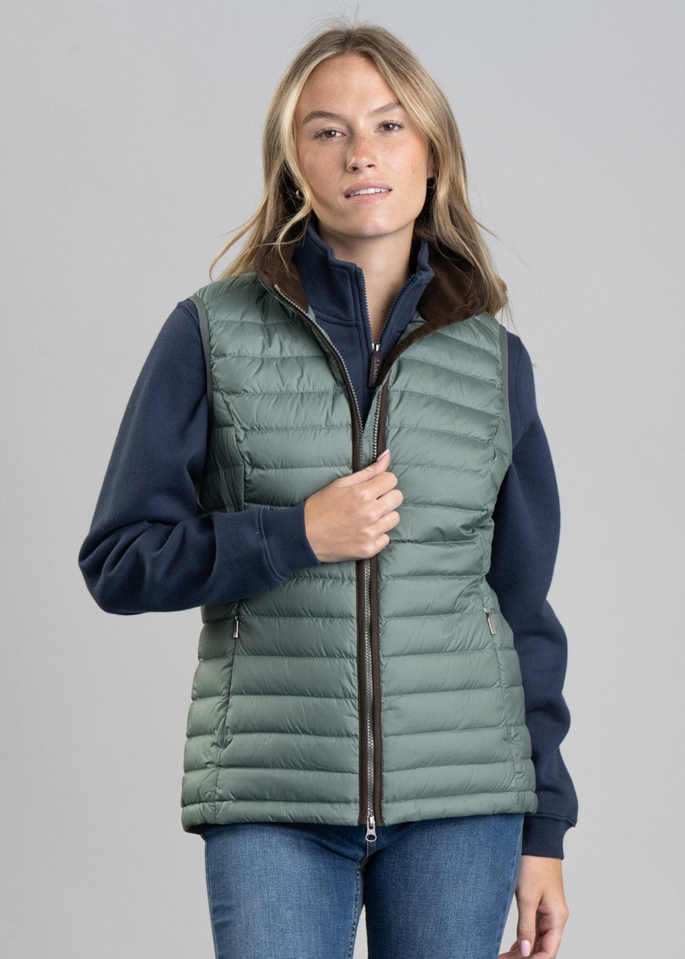 Launde Down Gilet - Laurel - 5