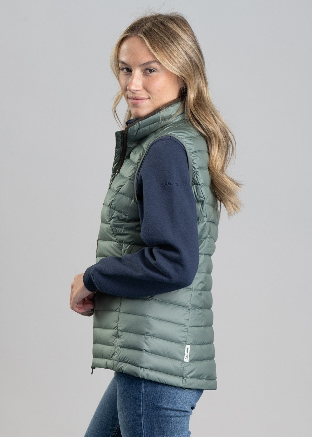 Launde Down Gilet - Laurel - 2