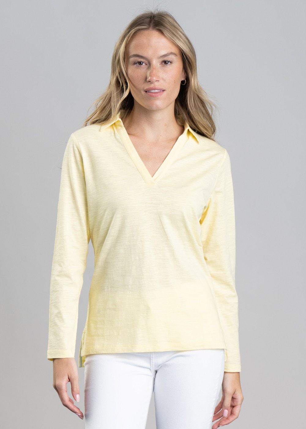 Pentle Bay Top - Pale Lemon - 1